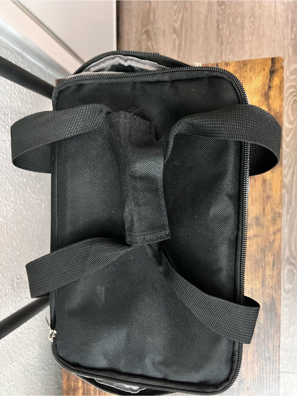Black lunch bag